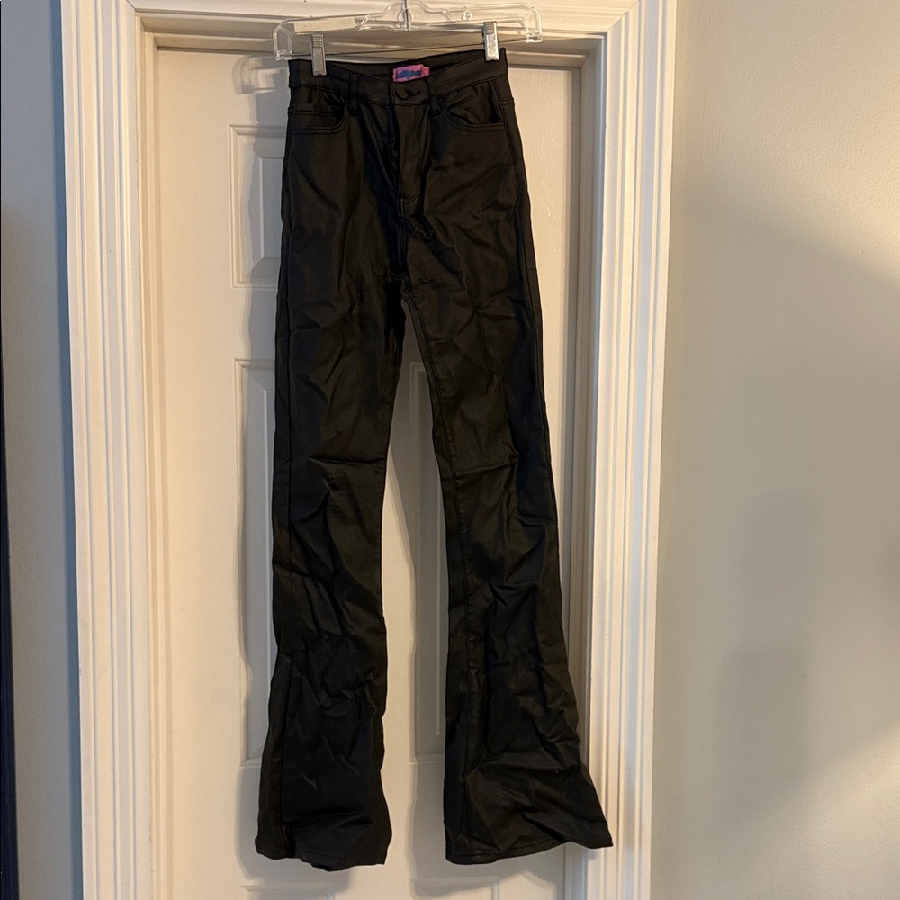 Edikted Black Flare Pants